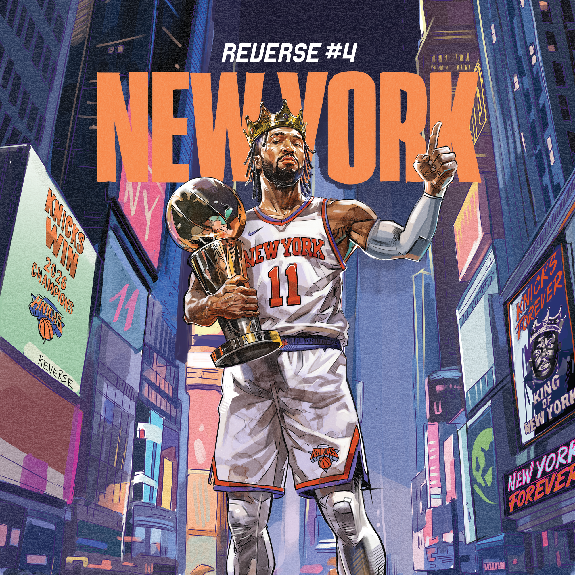 T-Shirt NEW YORK - REVERSE